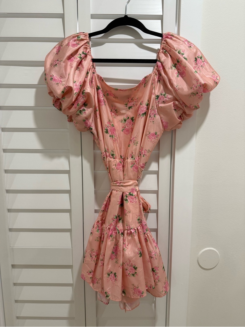 LoveShackFancy x Target Cecile Pink Floral
Puff Sleeve Mini Dress - Picture 6 of 8